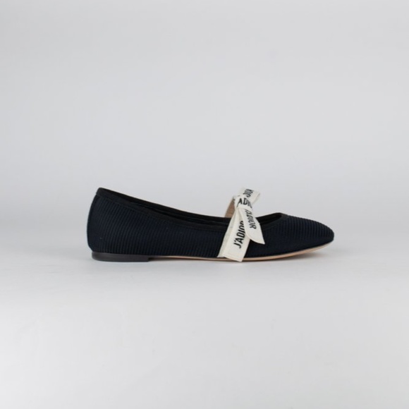 Dior Shoes - Christian Dior Fabric Miss J'Adior Ballet Flats